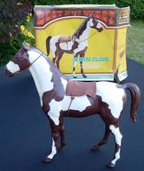 Stewart S Best Of The West Marx Horse Details Weird Toys Horses Barbie Horse