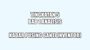 Individual learning style and the learning style inventory. Nisbah Pusing Balik Penghutang Definisi Contoh 2021 Kamus Kewangan