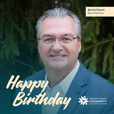Wishing a very Happy Birthday to our Board member, David Payne! We are  truly grateful for your commitment and service to JCCF. Read more about  David here: https://www.jccf.org/david-payne