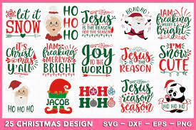 Download Christmas Svg Design Bundle 0002 Crella