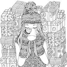 Coloring pages winter cute kid putting a pipe on snowmanaca6. Aesthetic People Coloring Pages Page 1 Line 17qq Com