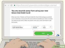 I can't possibly write my entire experience. How To Register A Green Dot Card 7 Steps With Pictures