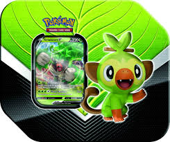 Pokémon TCG Galar Partners Tin - Rillaboom V Trading Card Game - Walmart.com