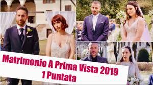 Il team di esperti forma tre coppie di sconosciuti che si conoscono all'altare e si sposeranno: Matrimonio A Prima Vista 2019 Le Coppie 1 Puntata 04 09 2019 Youtube