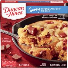 Recipe quick peanut butter chocolate chip cookies. Duncan Hines Gooey Chocolate Chip Cookie Frozen Dessert 10 Oz Fry S Food Stores
