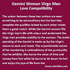 gemini woman and virgo man love compatibility pisces