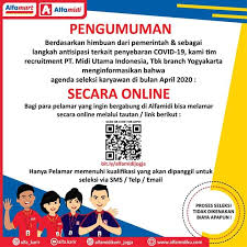 Saat ini lowongan kerja alfamart sedang dibuka untuk kandidat pelamar terbaik lulusan sma/d3/s1 yang berminat bekerja dan ingin mengembangkan karir di pt sumber alfaria trijaya tbk. Lowongan Kerja Alfamidi Cabang Jogja April 2020 Crew Store Helper Loker Swasta