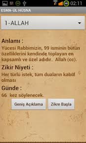 Aşkın yolu zikrullah allah zikri 1000 adet. 2020 Esma Ul Husna Ile Zikir Android App Download Latest
