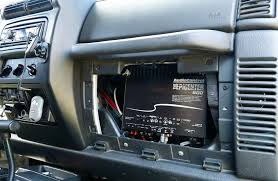 I have a 2018 sahara without the premium audio. Stealthy Audio Installation In A 2006 Jeep Wrangler Unlimited