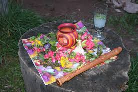 Many of the rituals around these festivals. Altar Walburgis Beltane Gastehaus Birkenhof Am Schwarzwald Belchen