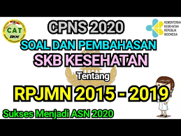 Kelengkapan tersebut akan membantu anda dalam memahami materi soal sehingga anda dapat belajar secara mandiri. Rpjmn 2015 2019 Latihan Soal Dan Pembahasan Skb Kesehatan Umum Cpns 2020 Youtube