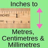 Metric Inches Conversion Calculator [m cm mm to in]