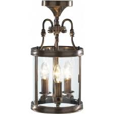 Each lantern can sit on a flat surface or hang. Lambeth Lantern Lam0375 Antique Brass Lantern Lanterns Online