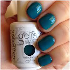 Gelish Swatches Only Gelish Nail Colours Teal Nails Nails