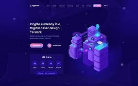 Cryptonio Cryptocurrency Html Template By Getnajmul Cryptocurrency Bootstrap Template Html Templates