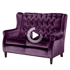 Maison Belfort Sofa Luro 2 Sitzer Beere Samt 146x102x85 Cm In 2020 Mobel Wohnzimmer Ikea Wohnzimmer Zuhause