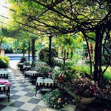 Black And White Patio Floor Easy And Inexpensive Ideas For Outdoor Rooms Outdoor Rooms Backyard Garden Room
