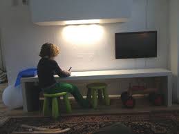 Kid S Long Drawing Table Ikea Hackers Kids Drawing Table Ikea Kids Table Cushions Ikea