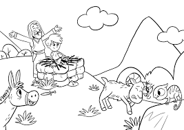 Use the abraham and isaac coloring page as a fun activity for your next children's sermon. Preschool Lessons Ogletown Baptist Church