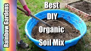 How to make garden soil at home. Diy The Best Organic Soil How To Make Square Foot Garden Soil Mix Mel S Mix Youtube