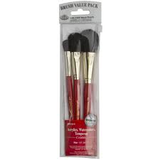 They come in a variety of hair types and feature unique large brush heads, offering a world of possibilities. Royal And Langnickel Camel Hair Mop Set