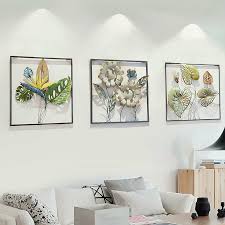 Free for commercial use no attribution required high quality images. American Country Wall Hanging Flower Creative Pendants Living Room Stereo Wrought Iron Decoration Sofa Background Hangings Wall Stickers Aliexpress