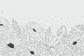 Download Black And White Floral Background For Free In 2020 Floral Background Vector Free Black And White