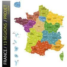 Les nouvelles régions de france depuis le 1er janvier 2016, la france qui comptait 27 régions et 101 départements : Living France Mag On Twitter France Map Map France