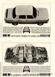 Busca coches clásicos en páginas amarillas. Pagina Publicidad Original Renault 8 2 Paginas Ano 1965 Coches Anuncios De Coches Coches Clasicos