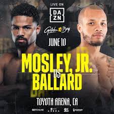 Shane Mosley Jr. to Face D'Mitrius Ballard in Middleweight Fight as Co-Main  Event on Munguia vs. Derevyanchenko - Golden Boy Promotions