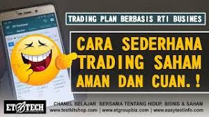 Rencanakan periode trading saham terdapat dua cara trading saham berdasarkan periodenya, jangka panjang dan pendek. Cara Simple Trading Saham Aman Cuan Dg Rti Business Trik Investasi Stock Investor Trader Tips Youtube