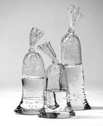 Why We All Need To Start Drinking Recycled Water Glass Sculpture Glass Art Sculpture Broken Glass Art