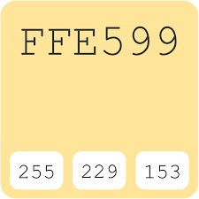 1kombinasi palet warna untuk desain grafis, desain blog (website) dan baju. Ffe599 Hex Kode Warna Skema Dan Cat