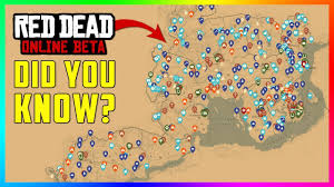 Includes every collectable type needed for 100% completion with maps. Red Dead Online Did You Know This Map Shows The Location Of Everything That You Will Need Rdr2 Youtube