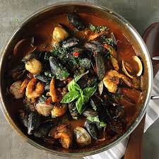 Partially thaw fish and shrimp, if frozen. Paleo Cioppino By Nocrumbsleft Quick Easy Recipe The Feedfeed