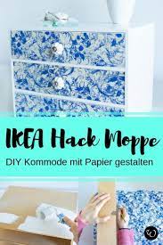 Weitere ideen zu ikea deko, bilderrahmen aufhängen, ikea. Diy Ikea Kommode Moppe I Wyldest Diy Blog Papier Gestalten Diy Kommode Ikea