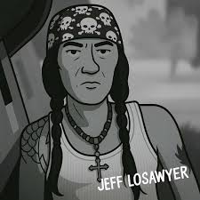 Here's the original photo from yesterday's post of Jeff Losawyer cartoon  picture