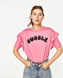 This the second time the brand redesignes its look, but not everyone is zara has unveiled its new logo & not everyone is a fan. Zara Pink Logo T Shirt With Frills Brand New For Sale In Mullingar Westmeath From Taniakaz