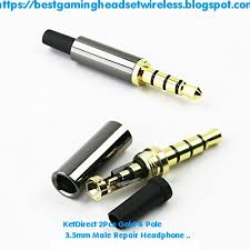 5.5mm female barrel to 8x5.3.5mm female plug splitter The Best Ketdirect 2pcs Gold 4 Pole 3 5mm Male Repair Headphone Jack Plug Metal Audio Soldering Headset Connector Black 2020 Best Gaming Headset Wireless