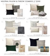 Bohemian pillow cover ,woven pillow cover ,textured throw pillow black, white and tan ochre moroccan style, jute pillow cover 20x 20. 18 Neutral And Textured Pillow Combos 5 Rules For Guaranteed Combo Ing Success Emily Henderson Throw Pillows Living Room Living Room Decor Neutral Living Room Pillows