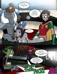 Starfires Shared Shower - Porn Comics VIP