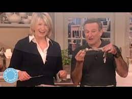 How To Eat A Whole Fish With Robin Williams Martha Stewart Youtube