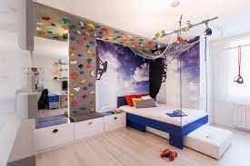 This kids' room is a child's paradise | domino. Creative Climbing Walls For The Kids Rooms A More Active Home Interior