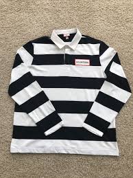 Black And White Striped Long Sleeve Polo Hunter For Target Striped Polo Rugby Shirt Long Sleeve Black White Mens Size L Fashion Clothing Shoes Accessorie Long Sleeve Shirts Polo Rugby Shirt Shirts
