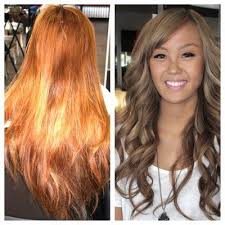 If you were trying to get nice blonde hair but ended up toning your hair orange instead then this question is for you. Como Quitar Lo Naranja De Mi Cabello Soy Key Hair Styles Hair Color Orange Brassy Hair