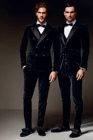 Mens 2 peice armani colleztion pinstripe suit waist 34 in excellent condition hayes collection message for details. Why The Double Breasted Tux Is Your Next Best Move