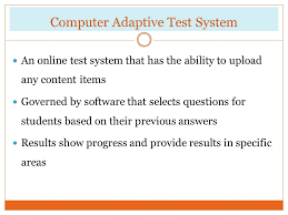 Online test contain most useful practice test with multiple choice questions of computer science engineering and fundamental of computers,topics like fundamental of computer ,windows operating system skills,linux operating system skills,fundamental of networking and internet is covered here. Test Item Bank System And Computer Adaptive Test System Ppt Download