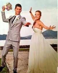 7 10 14 Tennis Mostly Roger Celebrity Weddings Jelena Djokovic Wedding Suits