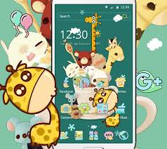 Gambar pohon natal dan santa claus gambar oz via gambaroz.blogspot.com. Tema Ikon Kartun Lucu Jerapah Hijau For Android Apk Download