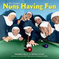 Демиан бичир, таисса фармига, бонни эронс и др. The Original Nuns Having Fun 2021 Calendar Kelly Maureen Stone Jeffrey Workman Calendars Amazon De Bucher